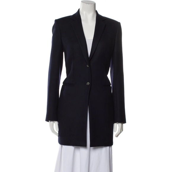THE ROW Olsen Twins Single-Breasted Two Button Jacket Blazer Longline Sz 2 - Picture 1 of 10